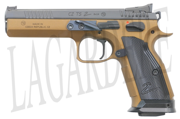 CZ 75 TS2 DEEP BRONZE 5,25" OCCASION(PISTOLET)