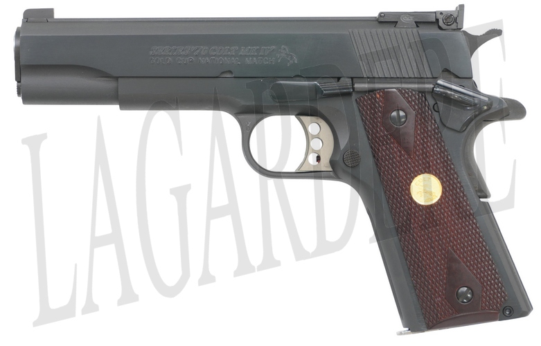 COLT 1911 GOLD CUP NATIONAL MATCH SERIE 70 BLUE(PISTOLET)