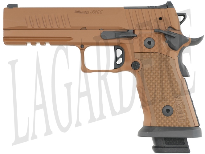 SIG-SAUER P211 GT5 COYOTE 21COUPS(PISTOLET)