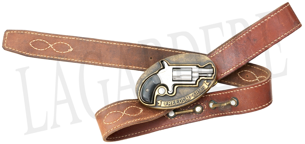 FREEDOM ARMS MINI REVOLVER BOUCLE CEINTURE