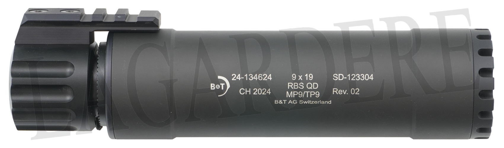 B&T RBS QD B&T MP9/TP9(SILENCIEUX)