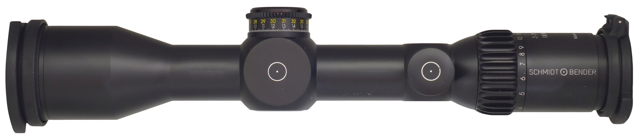 SCHMIDT & BENDER 3-20X50 PMII ULTRA SHORT LP POLICE 1 CM CW DT35 MTC LT